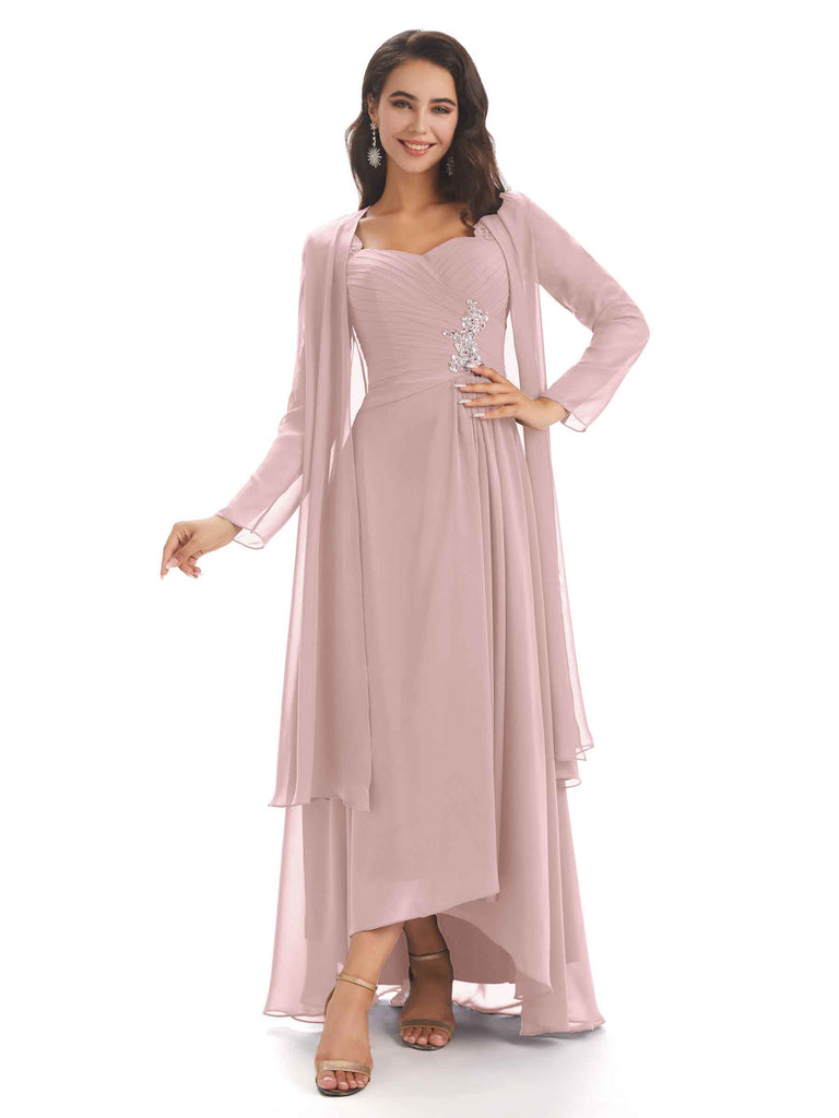 dusty rose mother of the bride dresses